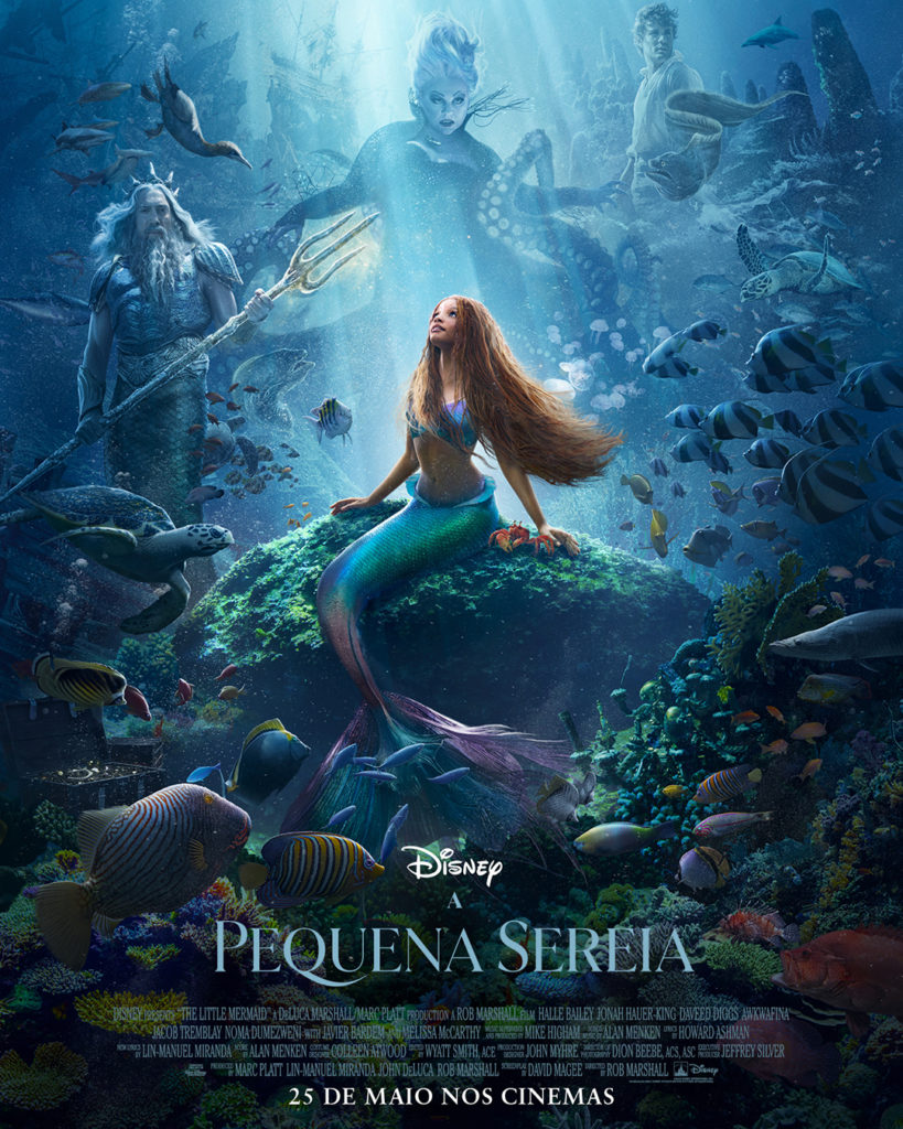 AToupeira Trailer e pôster oficiais de A Pequena Sereia já estão