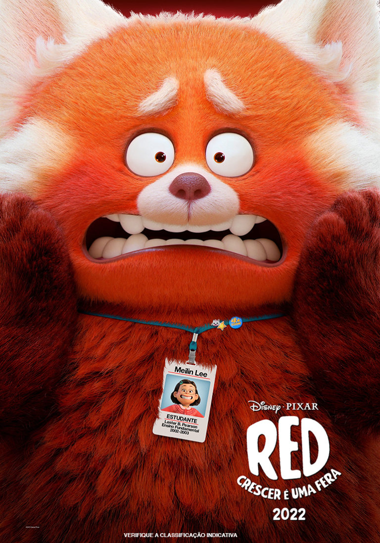 Atoupeira Disney E Pixar Red Crescer Uma Fera Tem P Ster Nacional E Trailer Oficial