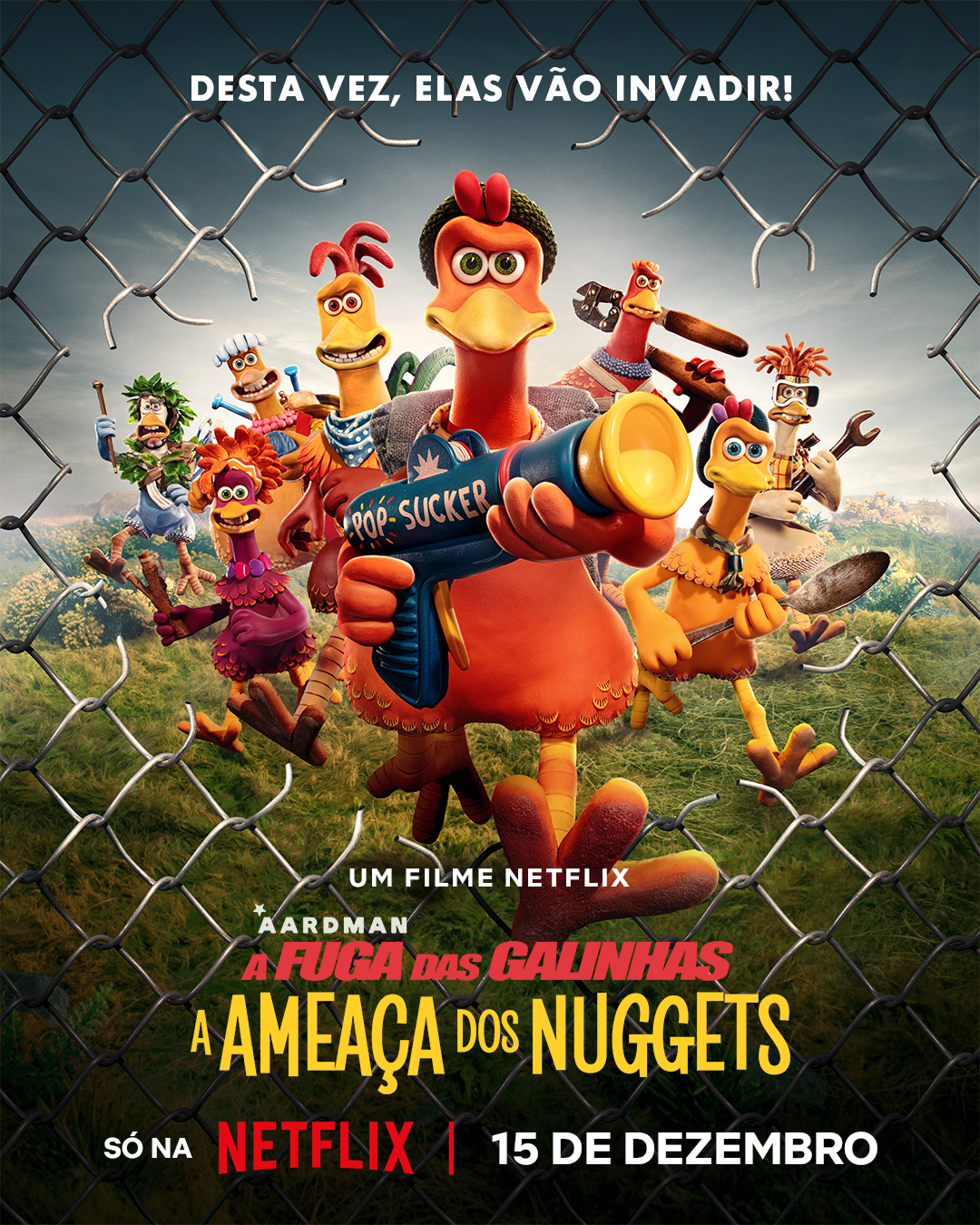 Atoupeira A Fuga Das Galinhas A Amea A Dos Nuggets Ganha Teaser E P Ster Oficiais